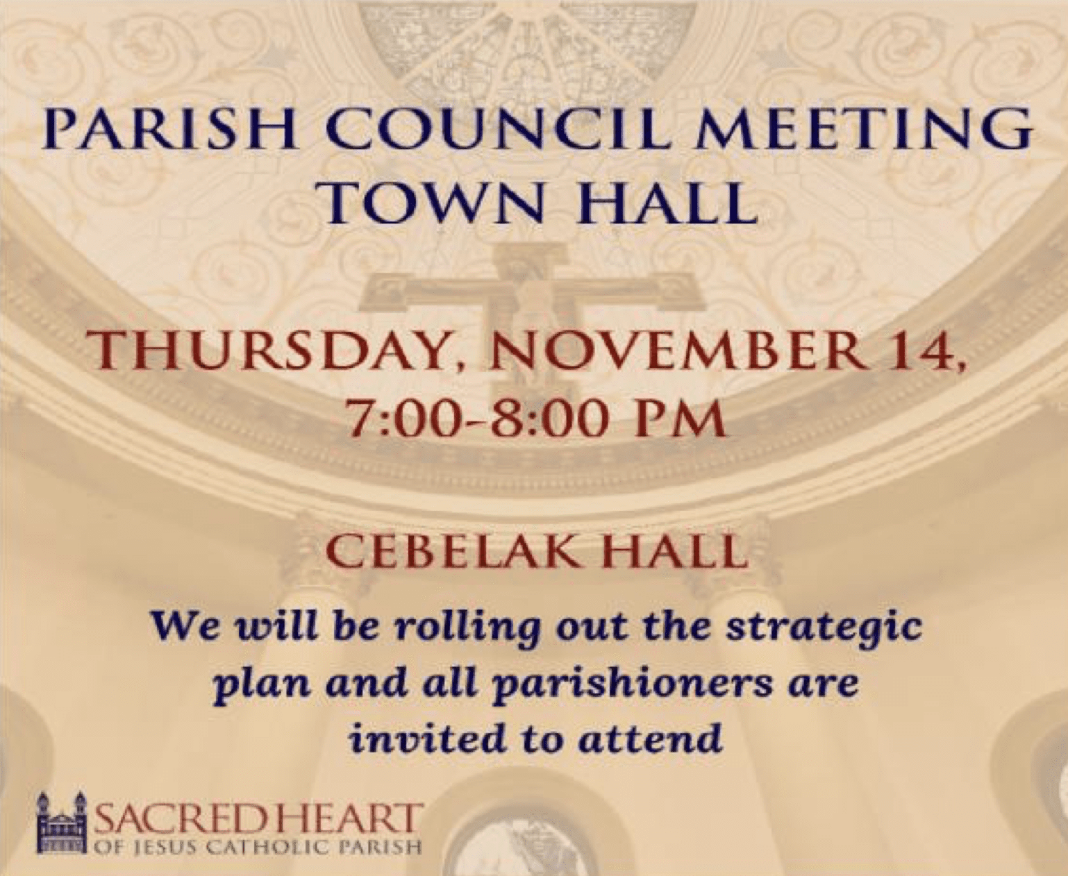 Parish Council Meeting Town Hall – Nov. 14